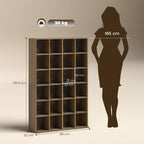 Meuble de rangement multimédia 456 CD/ 336 DVD - bibliothèque en bois avec étagères réglables, 89 x 130,5 cm, marron-2