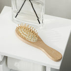 Meuble de salle de bain support papier toilette avec placard et sortie papier en bois blanc-7