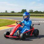 Voiture électrique GoKart kart électrique pour enfants 2 x 24 V moteurs mode dérive à 13 km/h 119 x 77 x 54 cm rouge-9