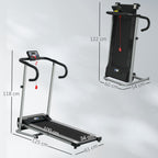 Tapis de course Fitness électrique pliable - .fr x FFHandball - 1 à 10 Km/h écran multifonctions - puissance 500 W-2