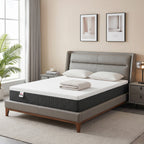 Matelas 140 x 190 cm, 25 cm d'épaisseur, mousse à mémoire de forme, ressorts ensachés 7 zones, fermeté moyenne-8