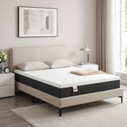 Matelas 140 x 190 cm, 25 cm d'épaisseur, mousse à mémoire de forme, ressorts ensachés 7 zones, fermeté moyenne-9