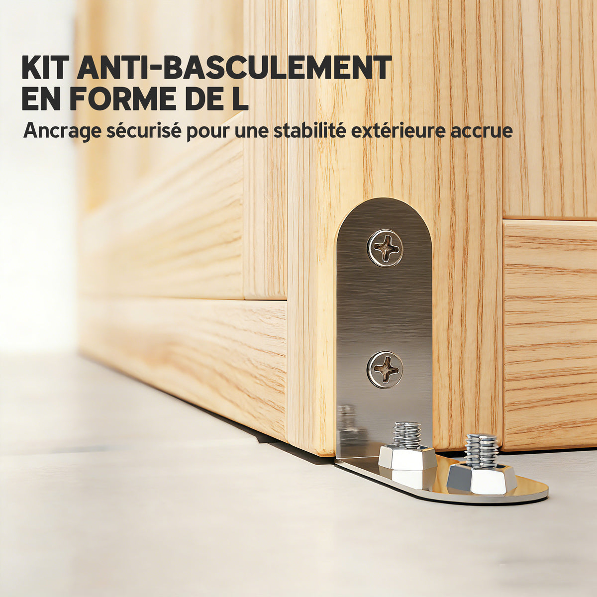 Armoire de Jardin en Bois Abri à Outils Rangement Extérieur Toit en Pointe en Asphalte 82x50x190cm Bois Naturel-3