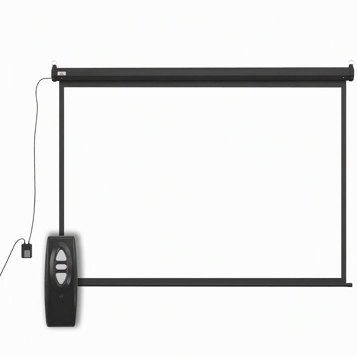 Écran vidéoprojecteur motorisé et électrique 100 Pouces, 4:3 4K HD, panneau de commande et télécommande-0