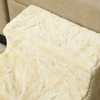 Escalier pour Chien à 3 Marches, Escalier pour Chat, Échelle Antidérapante pour Animaux, 46 x 35 x 35 cm, Beige-7