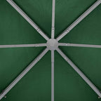 Toit de Remplacement pour Gazebo de Jardin Toile de Rechange pour pavillon tonnelle Tente 3 x 3 m Vert foncé-6