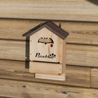 Lot de 3 Nichoirs Chauve Souris en Bois abri à chauves-souris 23 x 9,5 x 36,5 cm effet bois naturel-8