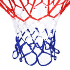 Panier de basket, anneau de basketball avec filet, suspendu mural intérieur et extérieur, Ø 46 x 46 cm, rouge-8