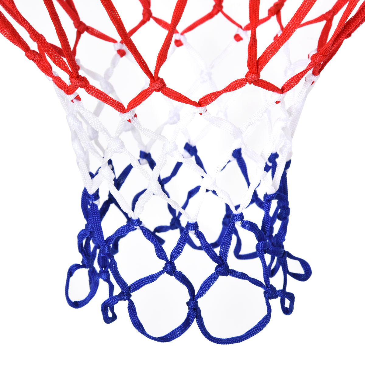 Panier de basket, anneau de basketball avec filet, suspendu mural intérieur et extérieur, Ø 46 x 46 cm, rouge-8