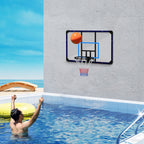 Panier de basketball mural panier spécial - 113L x 73H cm - filet toutes saisons pour l'intérieur et l'extérieur-6