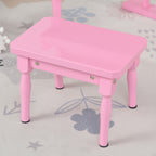 Piano à queue enfant en bois Piano enfant clavier de piano 30 touches - tabouret et pupitre inlus - Instrument de Musique - MDF rose-7