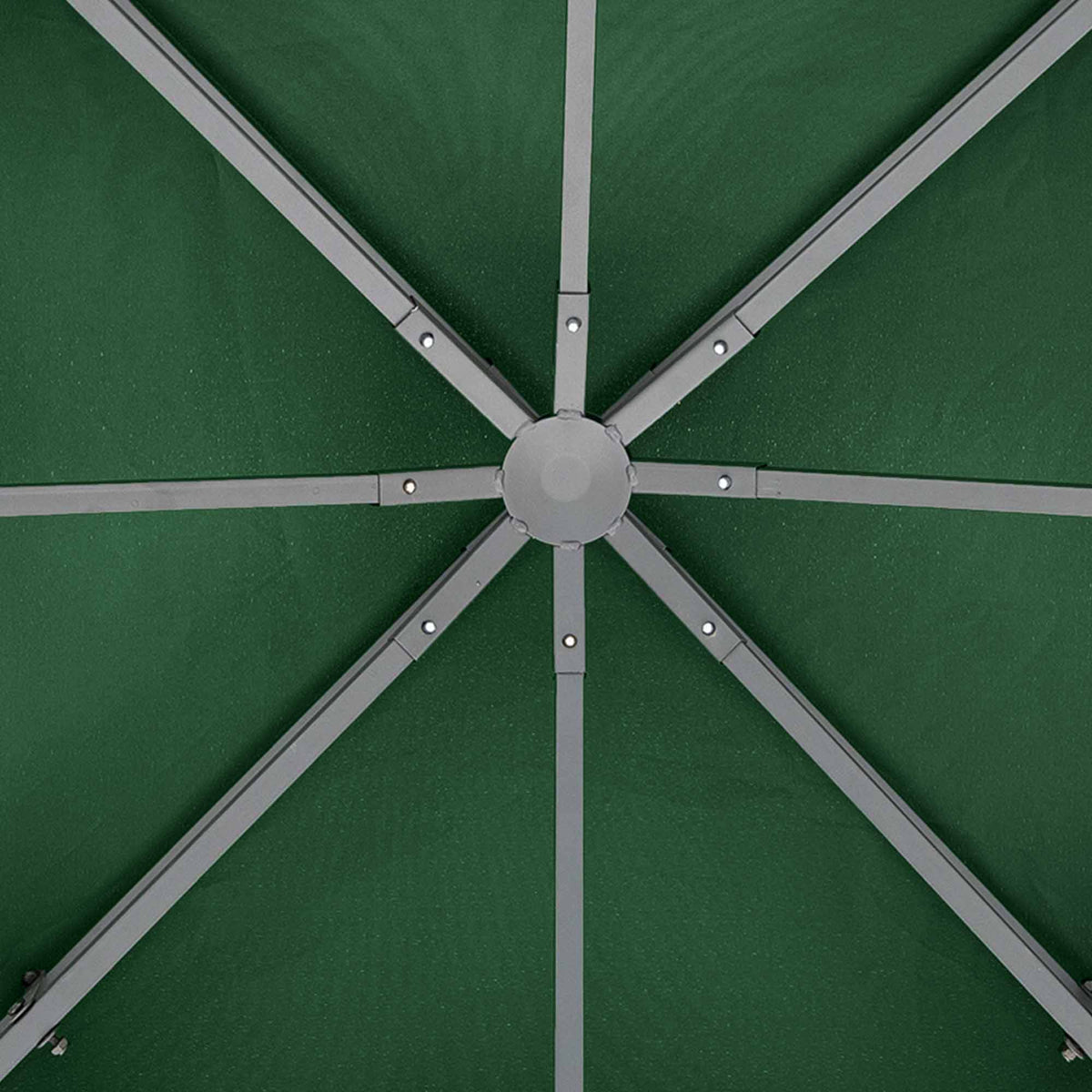 Toit de Remplacement pour Gazebo de Jardin Toile de Rechange pour pavillon tonnelle Tente 3 x 3 m Vert foncé-7