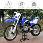 Support universel de moto réglable cric hydraulique lève moto béquille d'atelier stand moto tout-terrain moto cross supermotard noir-3
