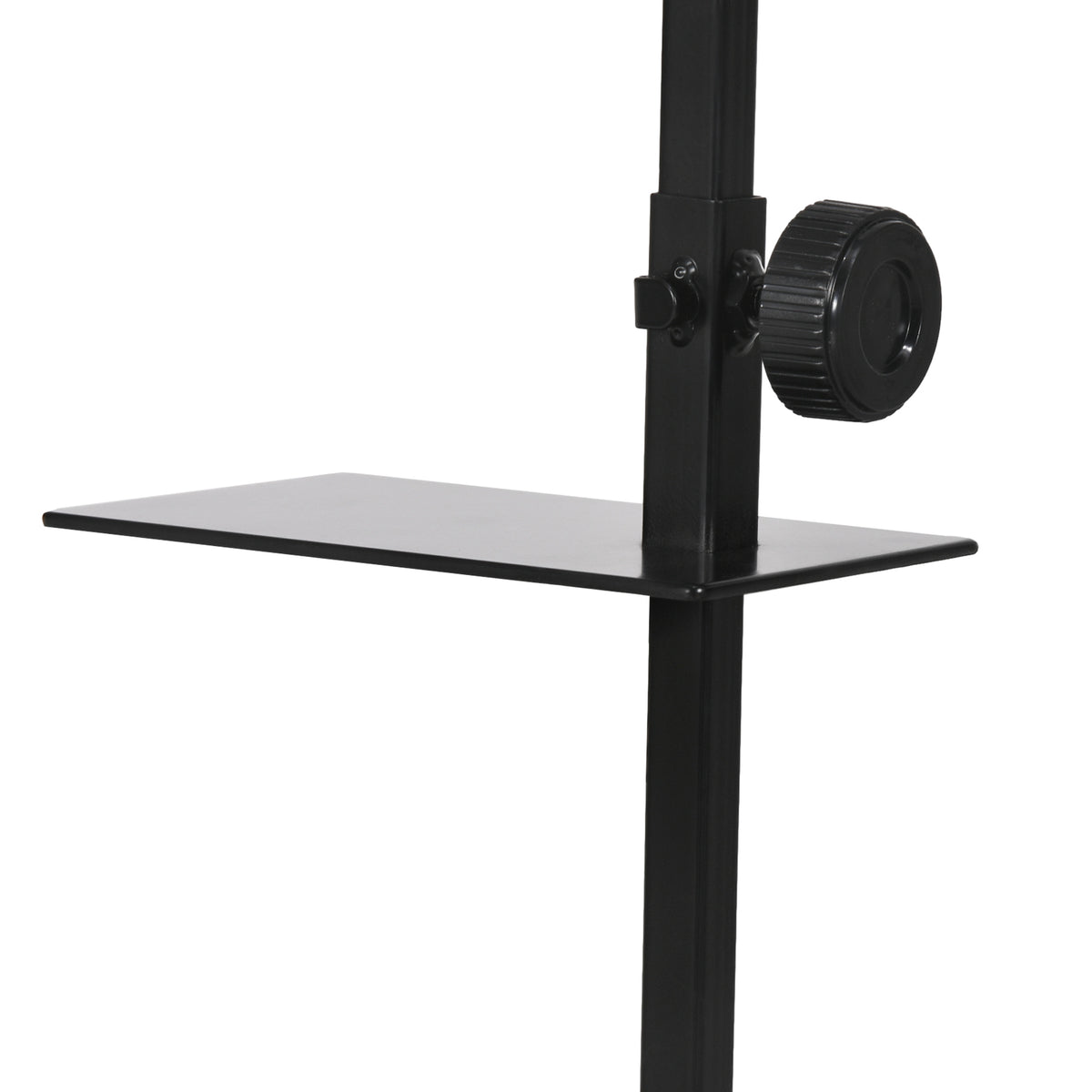 Support de lampe chauffante pour reptiles hauteur et largeur réglables pour amphibiens base en acier 32 x 9 x 67 cm noir-8