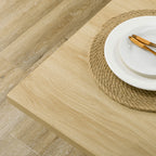 Ilot central cuisine table avec grand plan de travail 4 personnes - dim. 110L x 70l x 75,5H cm-8