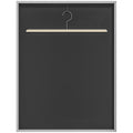 Frame box T-frame cadre aluminium pour maillot porte acrylique doublure interne feutre 70 x 90 cm-0