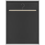 Frame box T-frame cadre aluminium pour maillot porte acrylique doublure interne feutre 70 x 90 cm-0