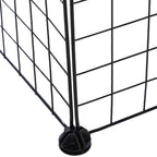 Cage parc clôture pour animaux domestiques enclos pour petits animaux modulable 2 niveaux 72 panneaux bords arrondis-8