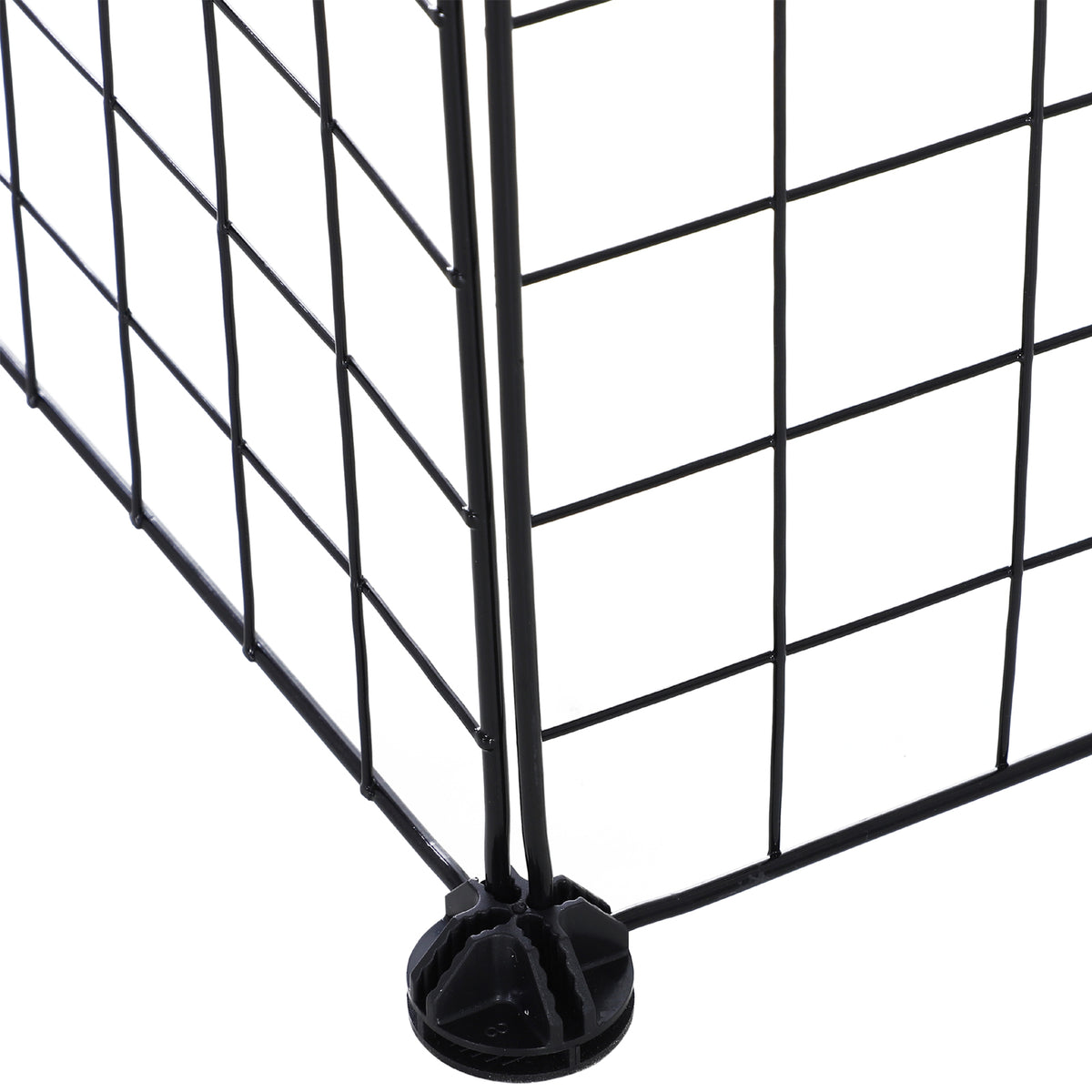 Cage parc clôture pour animaux domestiques enclos pour petits animaux modulable 2 niveaux 72 panneaux bords arrondis-8