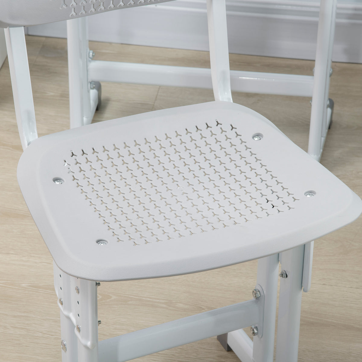 Bureau et chaise pour enfant avec support de lecture casier crochet et porte stylo 60 x 45x 90-102 cm gris-7