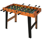 Mini babyfoot, table de baby-foot, en MDF, 22 joueurs, 2 balles, 2 panneaux de scores, 84,5L x 40l x 61,2H cm-0