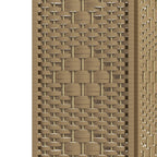 Paravent intérieur en bois séparateur de pièce cloison pliable 3 panneaux 120 x 170 cm bois naturel-7