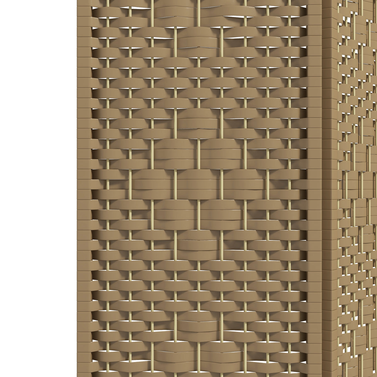 Paravent intérieur en bois séparateur de pièce cloison pliable 3 panneaux 120 x 170 cm bois naturel-7
