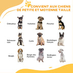 Barrière de sécurité pour chien barrière d'escalier extensible double verrouillage 74-80 x 76 cm blanc-3