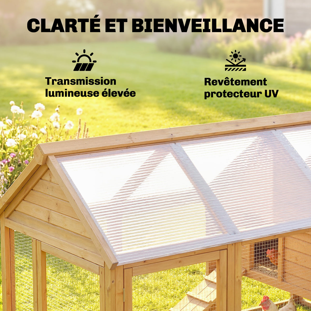 10 Plaques Alvéolaires en Polycarbonate 4 mm, UV Resistant, Panneau Alvéolaire Double de Serre, 120x60 cm, Transparent-4