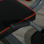 Machine d'extension de jambe, étirement des jambes, capacité 120 kg, multifonction 100 x 90 x 105 cm acier noir-7