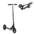 Trottinette pliable pour enfant avec guidon réglable en hauteur et double frein 86 x 35 x 93-103 cm noir-0