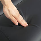 Table de Massage Lit de Massage à 3 Zones Pliante 225kg Coins Arrondis Hauteur 61-84 cm 215x81cm Noir-8
