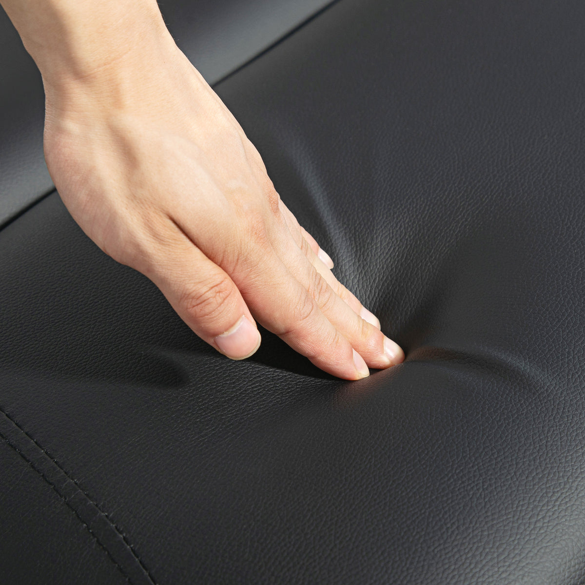Table de Massage Lit de Massage à 3 Zones Pliante 225kg Coins Arrondis Hauteur 61-84 cm 215x81cm Noir-8