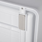 Maison de toilette pour chat pliable double porte battante et supérieure pelle fourni 47,5 x 35,5 x 36,7 cm vert-8