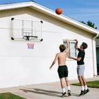 Panier de basketball mural avec panier spécial filet toutes saisons pour l'intérieur et l'extérieur 113x61x73cm blanc-7