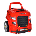 Camion mécano 2 1 - Jouet Bricolage Enfant - Établi - Jeu imitation mécanicien - Nombreux PP ABS Rouge-0