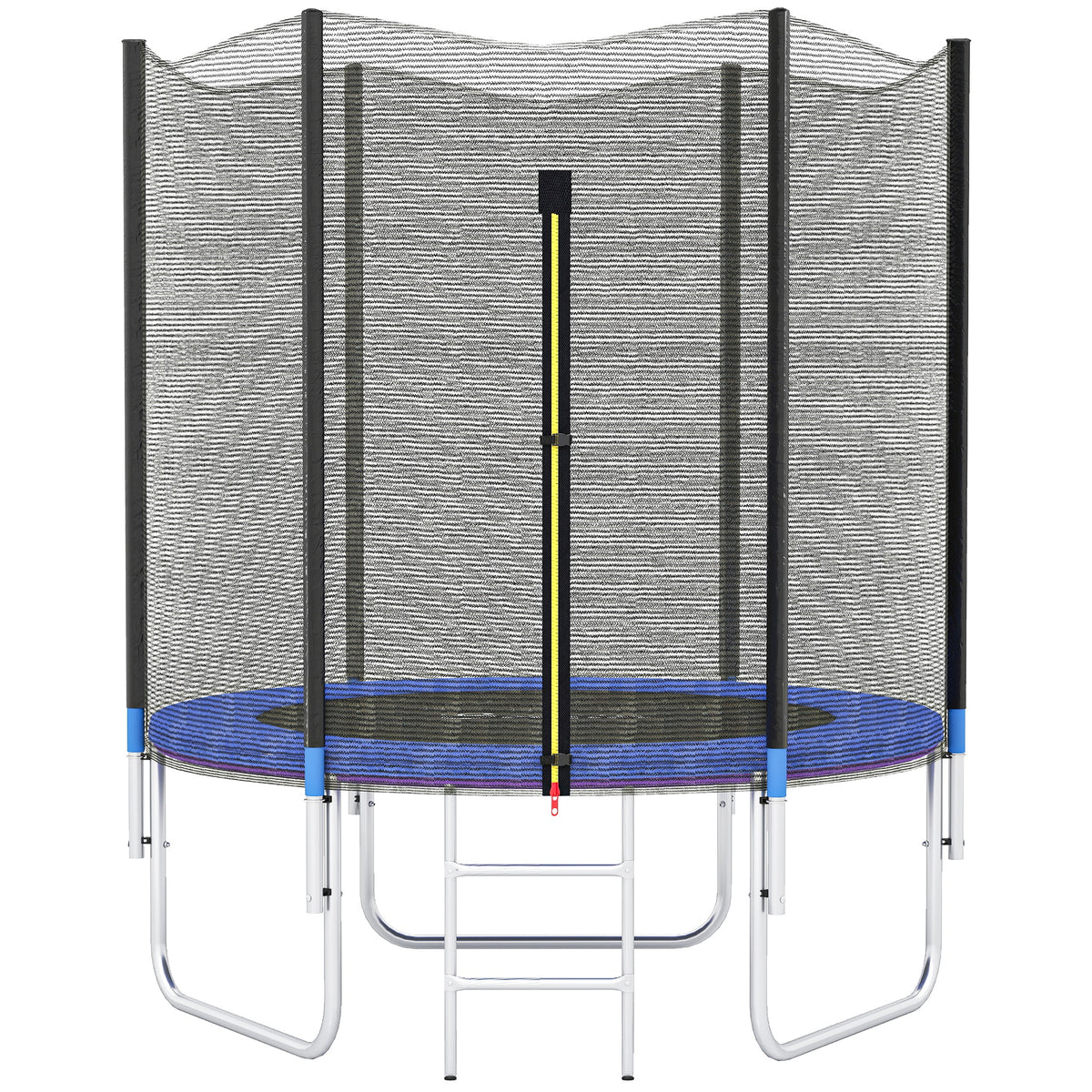 Trampoline d'extérieur avec filet de sécurité Ø180 cm pour enfants et adultes-0