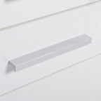 Caisson de bureau rangement bureau sur roulettes 3 tiroirs 1 verrouillable 1 trieur dossiers en bois blanc-9