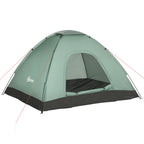 Tente de camping 2 personnes camouflage tente dôme légère ventilée facile à monter avec portes zippées-0