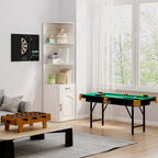 Table baby-foot pour enfants à partir de 6 ans 2 ballons 18 joueurs 69 x 37 x 24 cm-8