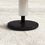 Barre de gymnastique pour enfants, barre horizontale pliable à hauteur réglable avec anneaux de gymnastique, violet-8