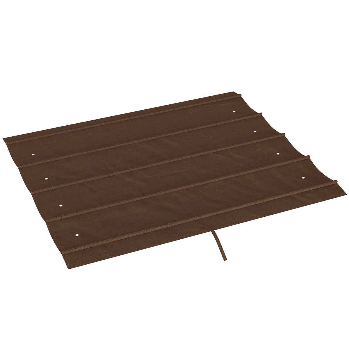 Toile de toit de rechange pour pergola toile de remplacement protection solaire Anti-UV pour pergola de 3 x 2 m café-0