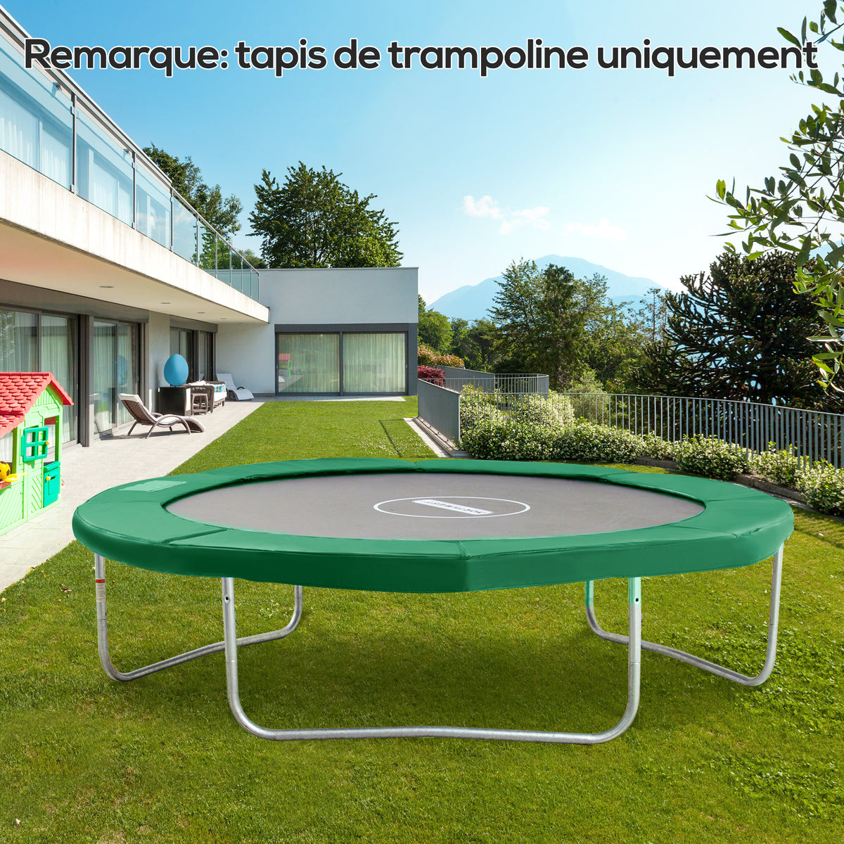 Coussin de protection pour trampoline de remplacement Ø 305 cm Coussin de sécurité de remplacement vert-9