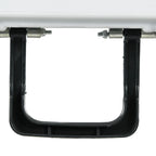 Table ronde de jardin pliante Ø122 cm peut accueillir 6 personnes pour évènement, structure métal, plateau HDPE-9