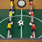 Table baby-foot pour enfants à partir de 6 ans 2 ballons 18 joueurs 69 x 37 x 24 cm-6