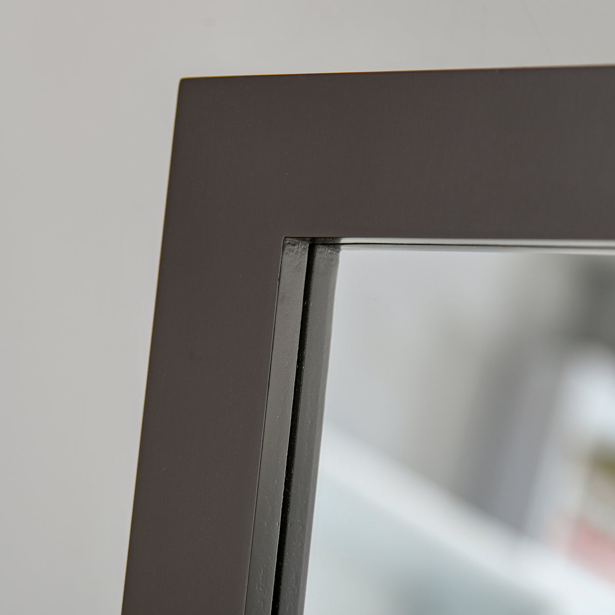 Miroir en Pied Grand Miroir de Sol Inclinaison réglable pour Dressing Chambre dim. 47L x 46l x 148H cm en café-6