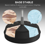 Sac de Frappe sur Pied Punching ball sur pied réglable en hauteur 126-144 cm avec gants, pompe et base de lestage-5