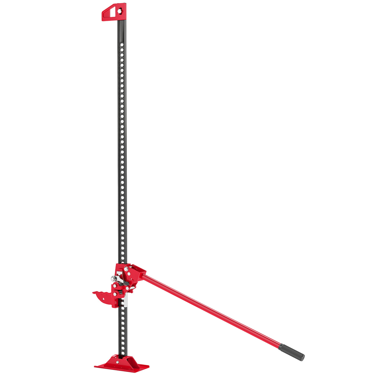 Cric farm jack tout-terrain ATV 4x4, cric pour voiture véhicule charge max. 3000 kg, hauteur de levage 11-135 cm, rouge-0