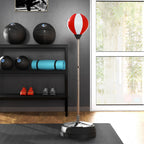 Sac de Frappe sur Pied Punching ball sur pied réglable en hauteur 126-144 cm avec gants, pompe et base de lestage-7