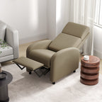 Fauteuil relax fauteuil inclinable salon fauteuil de relaxation - dossier réglable jusqu'à 160° repose-pieds intégré-9